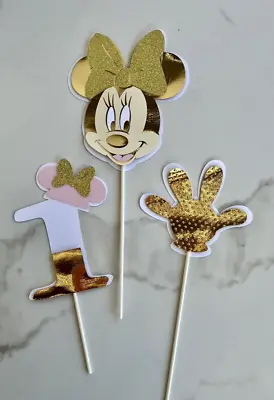 Minnie Mouse Birthday Party/centerpieces Stick/baby Shower/minnie Decoration • $8.50