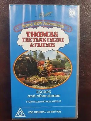 Thomas The Tank Engine And Friends Escape And Other Stories VHS Video Tape • $14.20