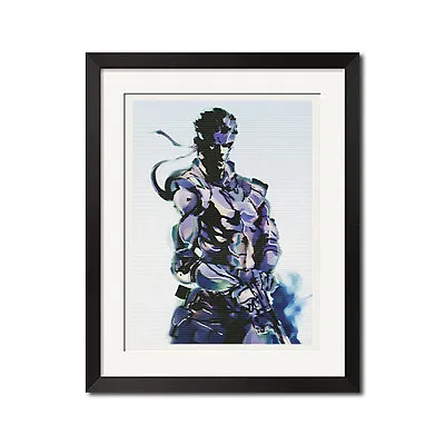 $59.99 • Buy 16x22 Print - Yoji Shinkawa X Metal Gear Solid Snake The Legendary Soldier 0578