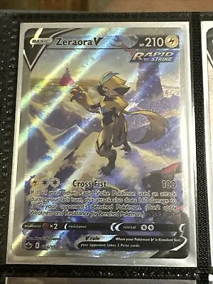 Zeraora V 166/198 - Chilling Reign Alternate Art - Pokemon Card TCG - NM Alt Art • $167