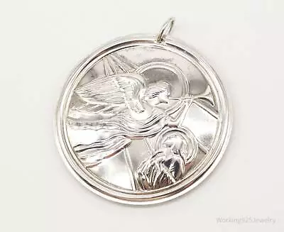 Vintage TOWLE 1988  The Angel Appeared  Ornament Sterling Silver Pendant • $120