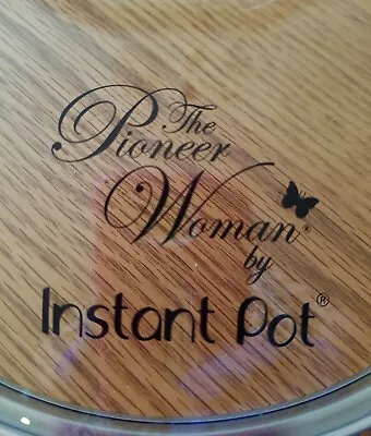 Pioneer Woman Genuine Instant Pot Tempered Glass Lid 9 In. (23 Cm) 6 Quart EUC • $25