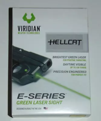 NEW  Viridian 912-0029 E-Series Green Laser Fits Springfield Hellcat Black • $119.99