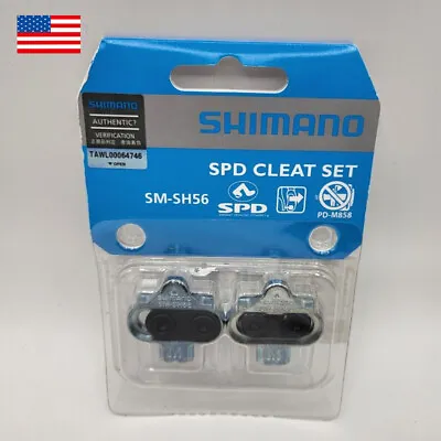 Shimano SPD SM SH-56 MTB Bike  Multi Directional Release Pedal Stollen Mountain • $11.69