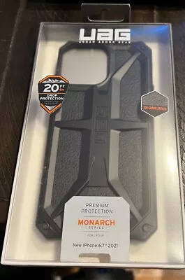 UAG - Monarch Series Case For IPhone 13 Pro Max (6.7 ) - Black - NEW • $19.99