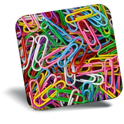 Awesome Fridge Magnet - Coloured Paperclips Office Admin  #44647 • £4.99