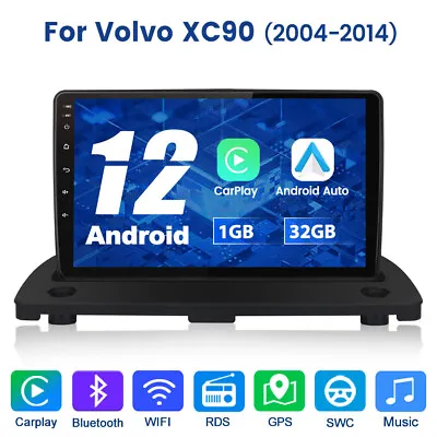 Android 12 Radio Stereo GPS Navi Wifi Car BT USB Player For Volvo XC90 2004-2014 • $139.99