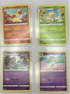 $1 • Buy Pokémon Bundle Lot Of 4 Cards All NM+ And In Top Loaders Mixture Lot Of Various