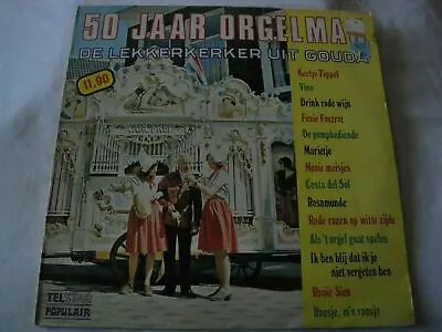 50 Jarr Orgelman Draaiorgel De Lekkerkerker Vinyl Lp 1975 TELSTAR POPULAIR VG+ • $29.99