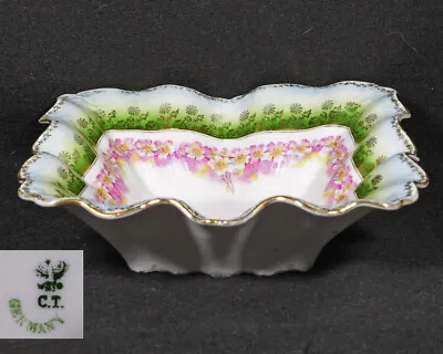 C.T. Carl Tielsch Germany Square Bowl (8 3/4  Sq 2 1/2Tall) • $32.99