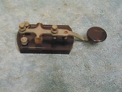 Vintage Telegraph Morse Code Key Tapper • $27.95