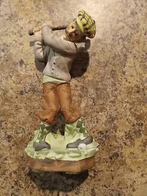 Lefton Porcelain VTG Hand Painted #6651 7.5 T Golfer Figure Rare Made In Japan • $9.95