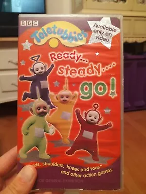 TELETUBBIES Ready Steady Go BBC VHS  Children's Tv Series Rare ABC Kids • $9.99