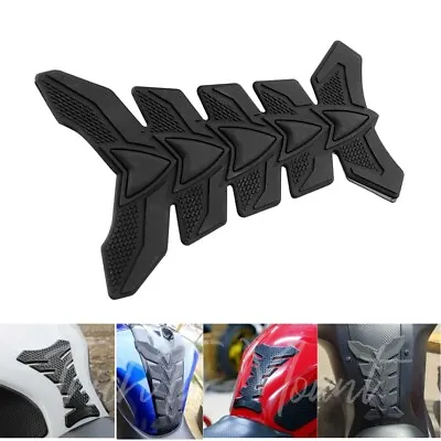 Motorcycle 3D Rubber Fuel Gas Tank Pad Protector Decal Sticker Skin Universal • $9.39