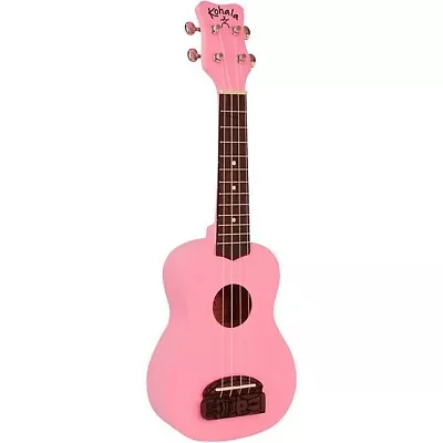 KT-SPI Tiki Uke Pink Soprano Ukulele • $55