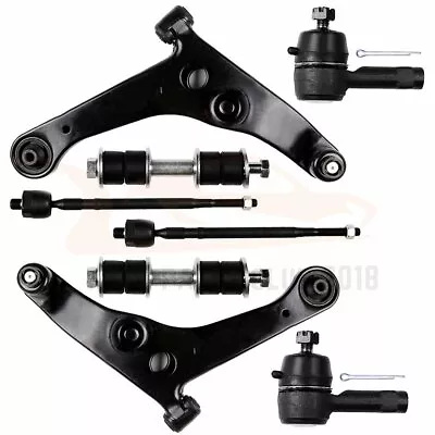 Fits 2002-2006 Mitsubishi Lancer 8PCS Front Lower Control Arms Tie Rods Set • $71.62