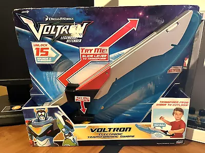 NIB Voltron Legendary Defender Electronic TRANSFORMING SWORD • $13.99