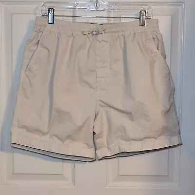 J. Crew Size Medium White Dock Shorts  Boat Yacht Beach Vacation Resort Coastal • $24.99