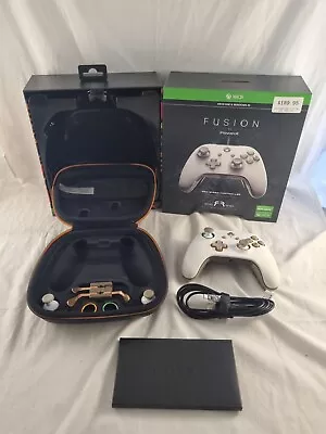 PowerA Fusion Pro Wired Xbox One X S Controller White In Box And Cases • $70