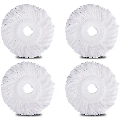 £6.85 • Buy 1-6 Spin Mop Replacement Micro Head Refill For 360° Magic Mop Home Cleaning