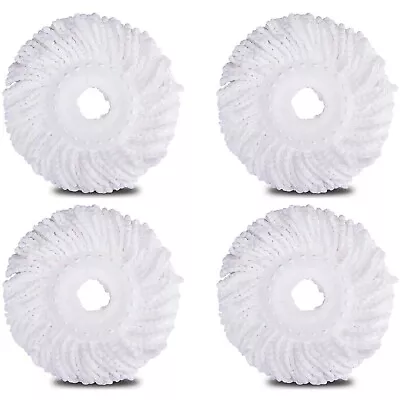 £6.85 • Buy 1-6 Spin Mop Replacement Micro Head Refill For 360° Magic Mop Home Cleaning