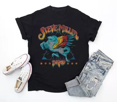 Steve Miller Band Short Sleeve Cotton T-Shirt B5322 • $23.99