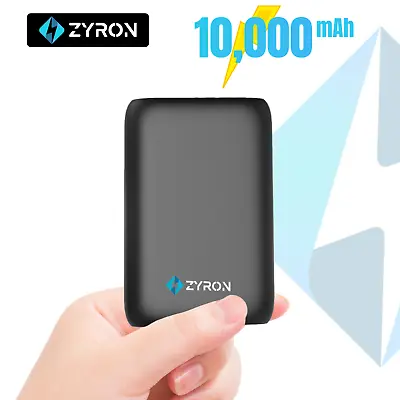 Zyron 10000mAh Power Bank Mini Portable Charger 20W Fast Charging Small Battery • $34.99