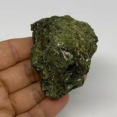 129g2.3 X2 X1.3 Green Epidote Custer/Leaf Mineral Specimen @PakistanB27633 • $22.50