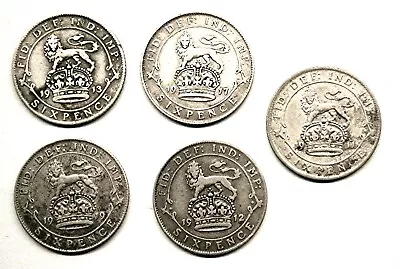 £14.99 • Buy George V Group Of Sixpences