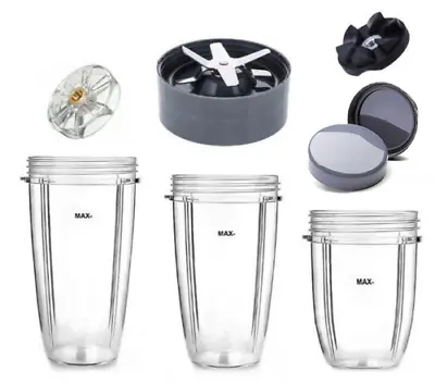 $27 • Buy Spare Parts Replacement For Nutribullet Nutri Bullet Extras Cups Blades Lids