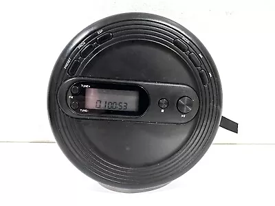 ONN Portable CD Player Black With Digital FM Radio LCD Display ONA13AA023 Works! • $14.99