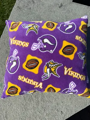 NFL Minnesota Vikings Logo On 15 X15  Plush Pillow • $7.99