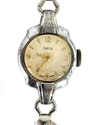 VINTAGE 1960s LADIES SWISS ORIS WATCH WITH CAL 380 MOVEMENT • $20