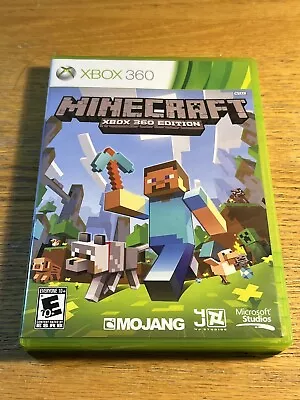Minecraft Xbox 360 Edition (Microsoft Xbox 360 2013) - Tested - Free Shipping • $18
