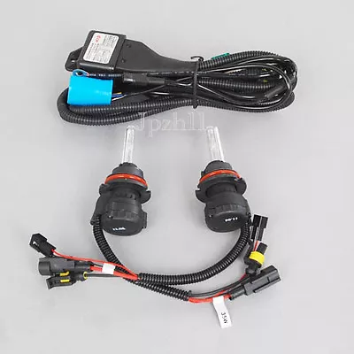 HID Headlight Light Bi-Xenon 9007-3 4300K Hi/Lo 35W Bulbs + Relay Wire Harness • $15.57