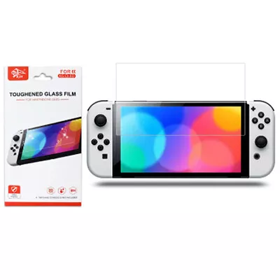 0.3mm Thickness Tempered Glass Screen Protector Film For Nintendo Switch OLED NS • $7.49