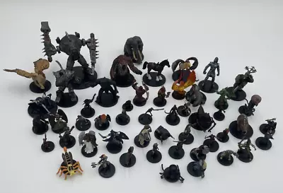 E13 D&D: Dungeons & Dragons Minis Lot 50 Figures All Pictured FREE SHIPPING • $54