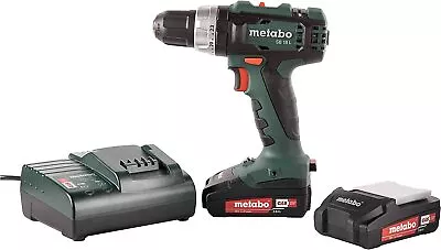 Metabo SB 18L 18v Cordless Combi Impact Drill Driver With 2x2.0Ah Li-Ion Battery • £154.99