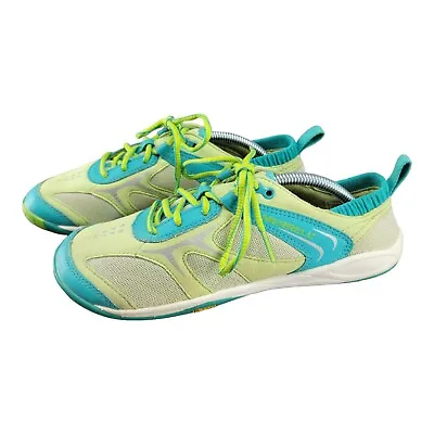 Merrell Dash Glove Calypso Barefoot Running Shoes Women’s Size 6.5 Teal Green • $43.14