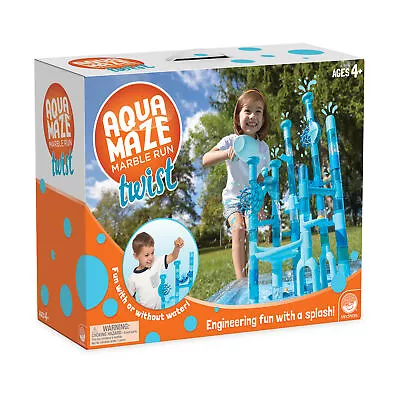 New - MindWare Aqua Maze Marble Run Twist - Ages 4+ | 1+ Players • $41.95