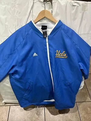 Adidas UCLA Blue Zip Up Jacket Size XL B100 • $46.98