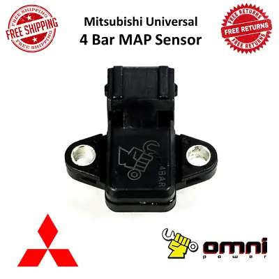 Omni Power MAP-MITS-4BAR 4 Bar Map Sensor For Mitsubishi Evo / Eclipse / 3000GT • $114.99