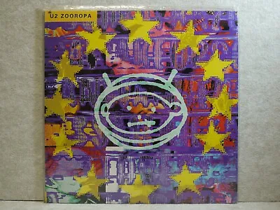 U2 Zooropa 1993 LP Picture & Lyric W/Insert Sealed • $124.99