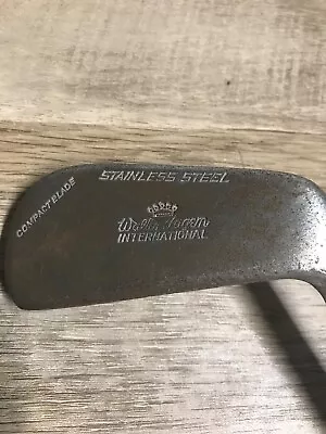 Vintage Walter Hagen Mashie Stainless Steel Compact Blade • $34.95