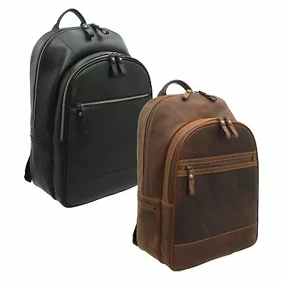 £161.49 • Buy Visconti Toscana Collection Leather Laptop Backpack TC80b