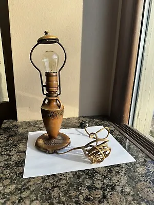 Vintage Antique Moe Bridges Table Lamp  12  Tall  Working Condition/as Found  • $119.99