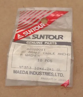 NOS Vintage Suntour XC Brake Cable Anchor  Bolt  Washer Parts Bag Of 6 OEM • $8.46
