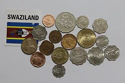 $35.33 • Buy 🧭 🇸🇿 Swaziland Nice Coin Collection B49 #2432