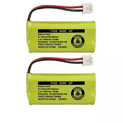 Kastar 2-Pack Battery BT184342 BT284342 For AT&T Vtech GE RCA And Clarity Phone • $7.99