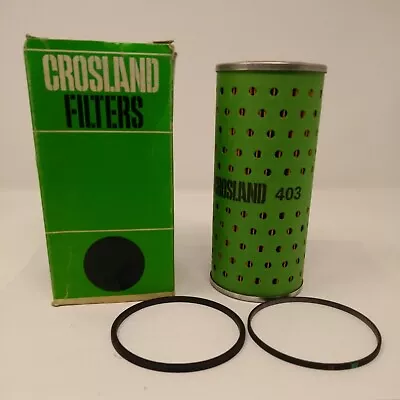 CROSLAND 403 Engine Oil Filter Massey Ferguson David Brown Fleetguard LF594 • £5